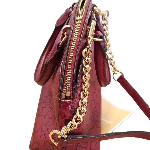 Michael Kors Emmy Dome Satchel Bag - Picture 5 of 11